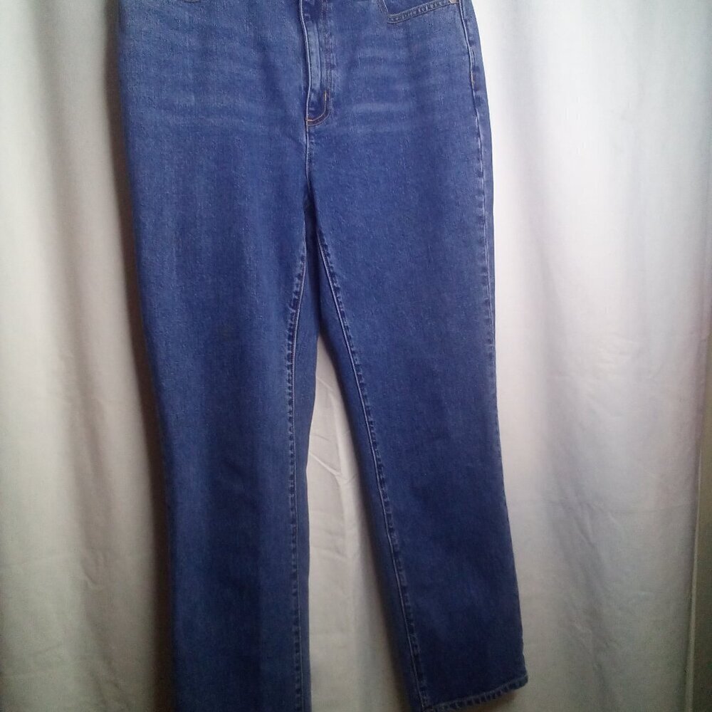 Lands' End Jeans 10 Women High Rise Straight Blue - Picture 15 of 15